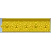 Розеттный бордюр - stl модель для ЧПУ, декоративный багет для фрезера