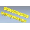 Ornamental Ringed Baguette - STL 3D model for CNC