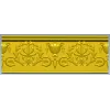 Декоративный багет с вазонами и лавровым орнаментом - STL для ЧПУ