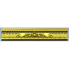 Rosa Aurea Frieze - ornate baguette STL model for CNC