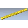 Рельефный полукруглый багет с ракушками - STL для ЧПУ