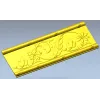 Floral Scroll Baguette - STL 3D model for CNC
