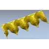 Багет "Арочные навершия" - 3D модель STL для ЧПУ