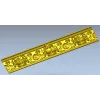 Барочный багет с раковинами и картушами - 3D модель в формате STL для ЧПУ