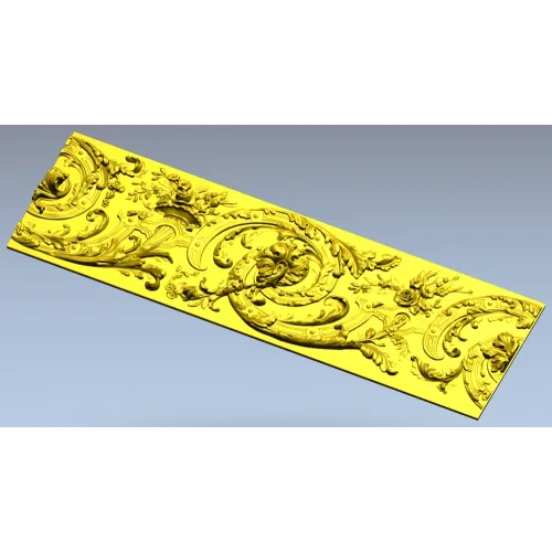 Рокайльный багет для ЧПУ - 3D модель STL
