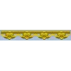 Rococo Floral Baguette STL for CNC
