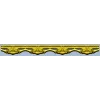 Rococo Floral Baguette STL for CNC