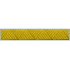 Chevron baguette - decorative 3D STL model for CNC routing