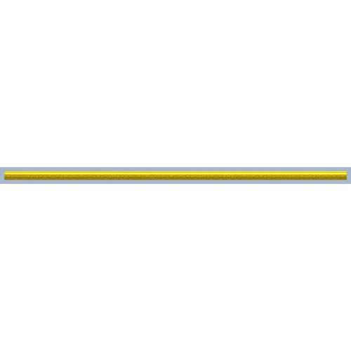 Slim Baguette Decorative Trim STL for CNC