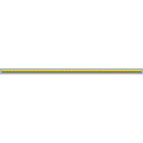 Slim Baguette Decorative Trim STL for CNC