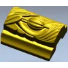Classical Seedpod Baguette STL for CNC