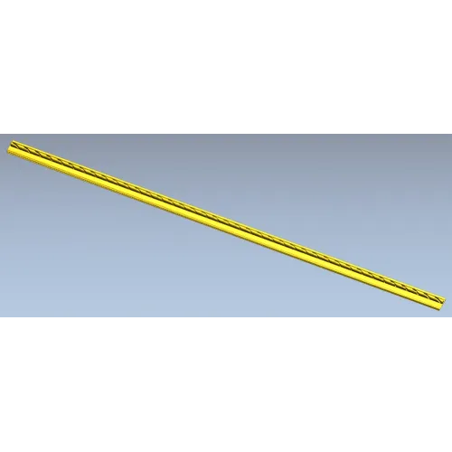 Slim Rope-Braid Baguette - STL 3D Model for CNC
