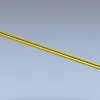 Slim Rope-Braid Baguette - STL 3D Model for CNC