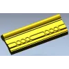Багетный профиль с овальными медальонами - STL 3D модель для ЧПУ