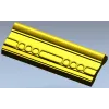 Багетный профиль с овальными медальонами - STL 3D модель для ЧПУ