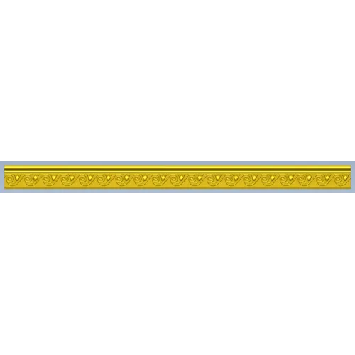 Classic Scroll Baguette - STL 3D model for CNC