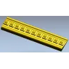 Classical Dentil Baguette - STL 3D Model for CNC Routing