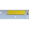 Classical Dentil Baguette - STL 3D Model for CNC Routing
