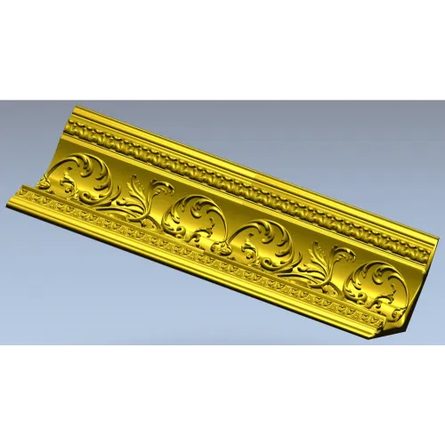 Классический багет с акантом - 3D модель STL для ЧПУ