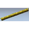 Багет "Лиственный жгут" - 3D модель STL для ЧПУ