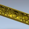 Классический картушный багет - stl модель для ЧПУ