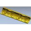 Резной классический багет в стиле аканта - 3D модель STL для ЧПУ
