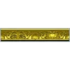 Baroque Acanthus Baguette STL for CNC