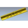 Резной багет в стиле рококо - 3D модель STL для ЧПУ