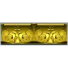 Багетная 3D модель стуктурная "Пальметта" - stl для ЧПУ