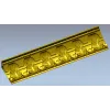 Акантовый декоративный багет - 3D модель STL для ЧПУ