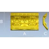 Ornate Acanthus Baguette STL for CNC