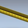 Багет "Греческий меандр" - 3D STL модель для ЧПУ