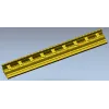 Classical Dentil Baguette - STL 3D model for CNC