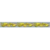 Grapevine Baguette STL - Decorative 3D Model for CNC