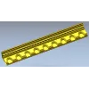 Аркатурный декоративный багет - 3D модель STL для ЧПУ