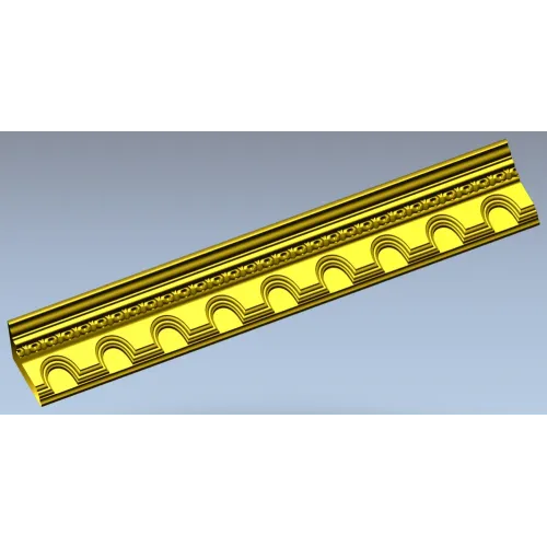 Аркатурный декоративный багет - 3D модель STL для ЧПУ