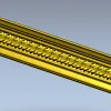 3D модель багета "Элегия" - STL для ЧПУ