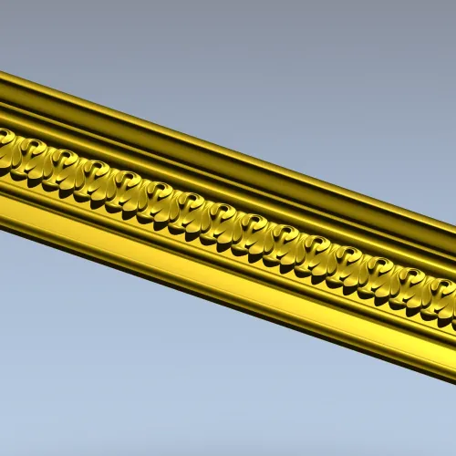 3D модель багета "Элегия" - STL для ЧПУ