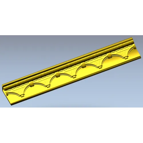 Classic Arch Baguette STL for CNC