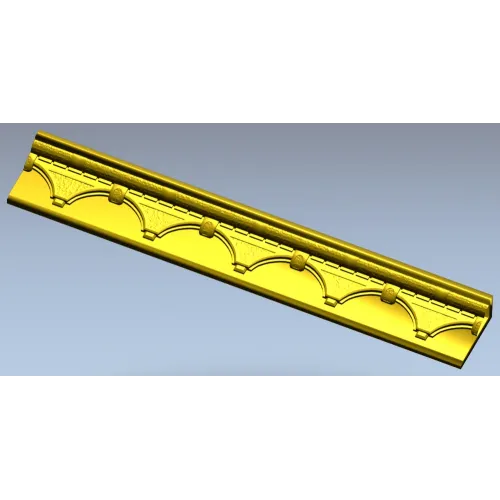 Classic Arch Baguette STL for CNC
