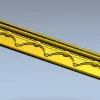 Classic Arch Baguette STL for CNC
