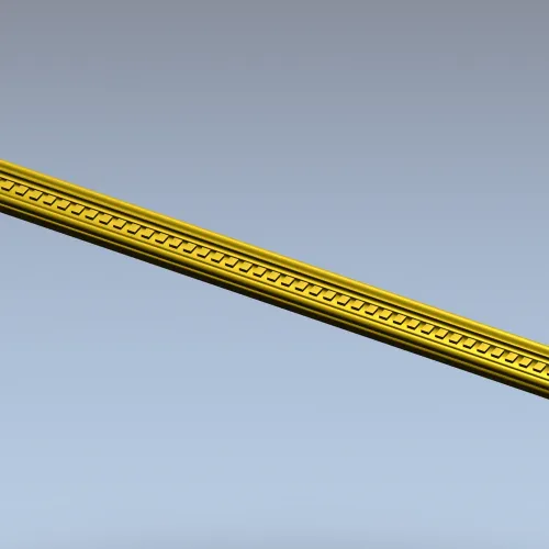 Дентильный багет - 3D модель STL для ЧПУ