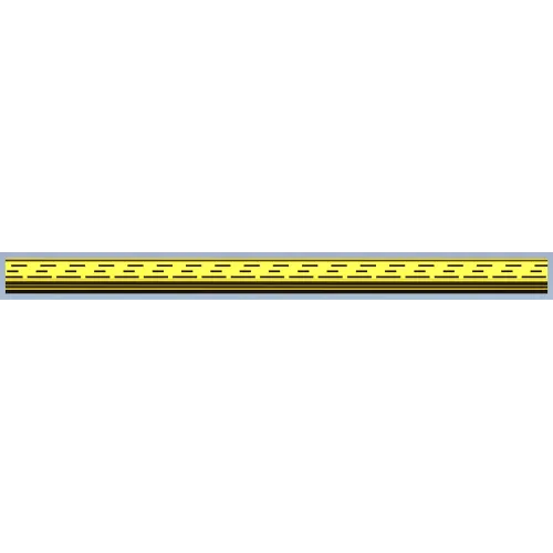 Greek Key Baguette STL for CNC