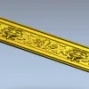 Багет "Вазон" - 3D модель STL для ЧПУ