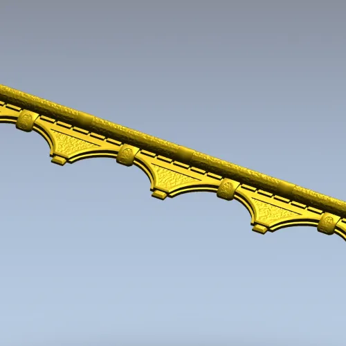 Арочный багет Ренессанс - 3D модель STL для ЧПУ