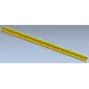 Барочный узкий багет для ЧПУ - STL 3D модель