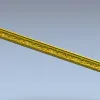 Барочный узкий багет для ЧПУ - STL 3D модель