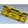 Багетный фриз с вазоном - 3D модель STL для ЧПУ