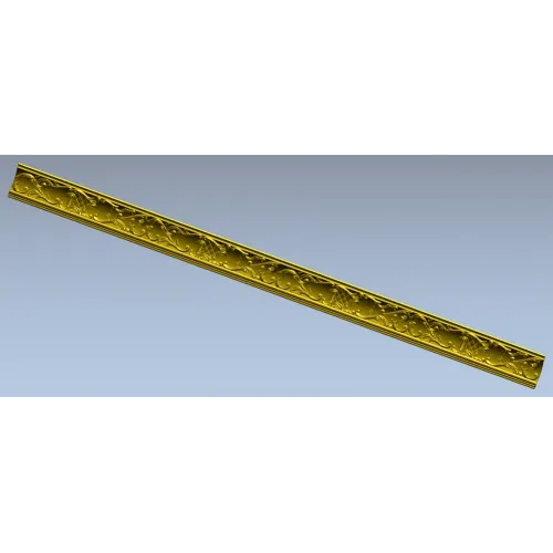 Багет с растительным орнаментом для ЧПУ