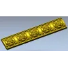 Floral Rosette Baguette STL for CNC
